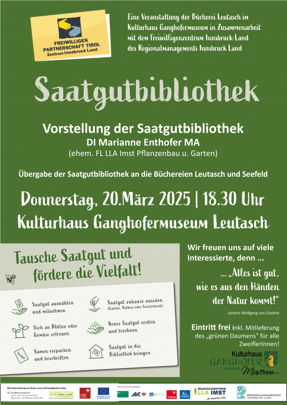 Einladung Seefelder Plateau