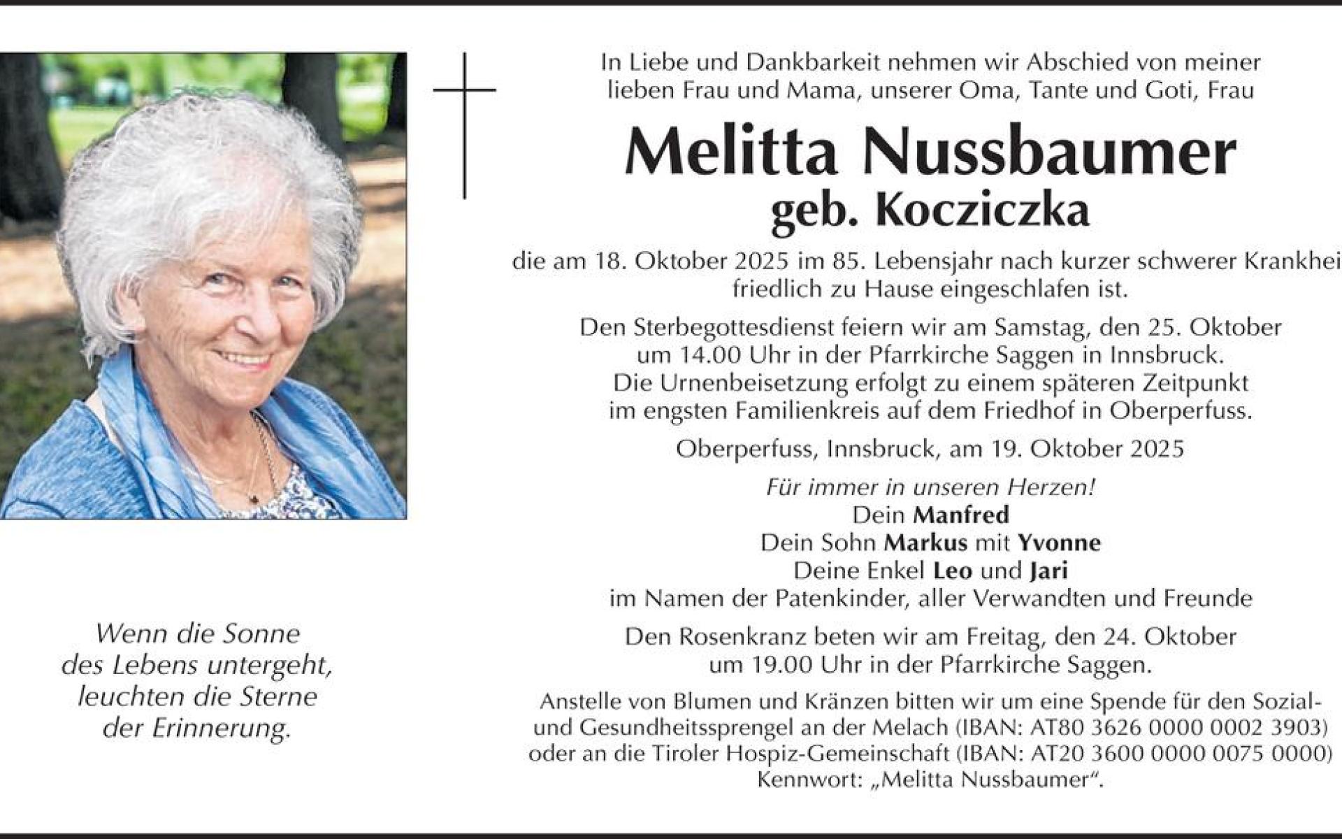 Melitta Nussbaumer