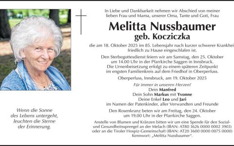 Melitta Nussbaumer